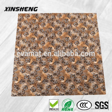 Non-toxic eva foam tatami printed floor mat